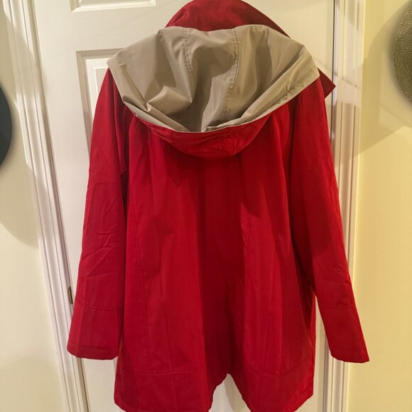 Coldwater Creek All-Season Jacket, Dover Red 3X - Picture 6 of 7